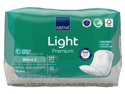 ABENA Light Premium Extra 3 - 1x10 ks