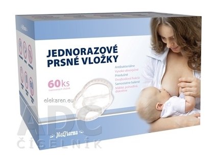 MedPharma JEDNORAZOVÉ PRSNÉ VLOŽKY - 1x60 ks