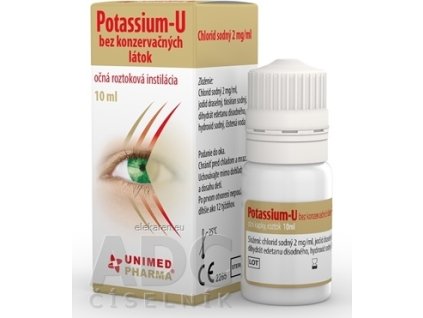 Potassium-U bez konzervačných látok - 1x10 ml