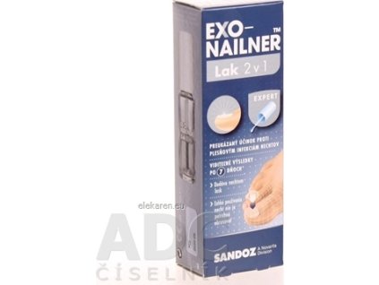 Exo-Nailner lak 2v1 - 1x5 ml