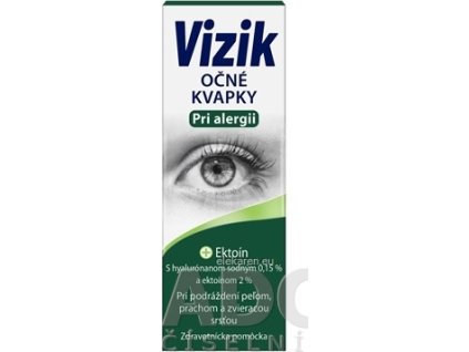 VIZIK Očné kvapky Pri alergii - 1x10 ml