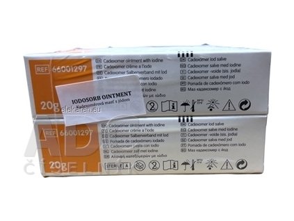 IODOSORB OINTMENT - 2x20 ks