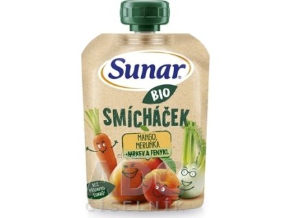 Sunar BIO SMÍCHAČEK Mango, marhuľa - 1x100 g