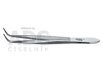 Nippes Pinzeta zahnutá na kliešťov - 1x1 ks