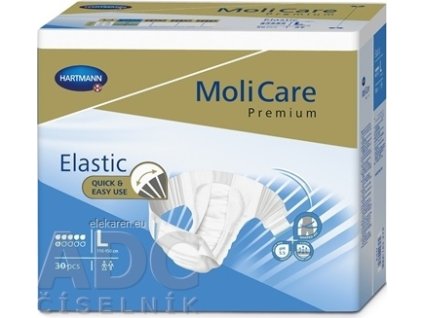 MoliCare Premium Elastic 6 kvapiek L - 1x30 ks