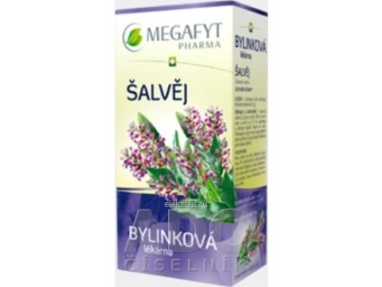 MEGAFYT Bylinková lekáreň ŠALVIA - bylinný čaj 20x1,5 g (30 g)