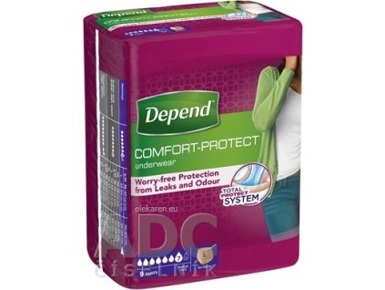 DEPEND NORMAL L pre ženy - 1x9 ks