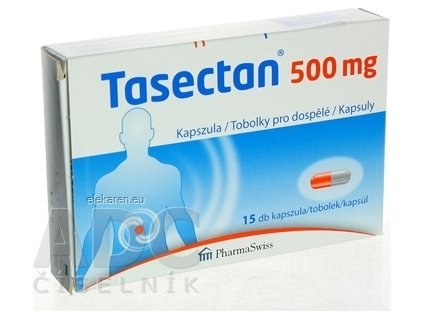 TASECTAN 500 MG CPS 15