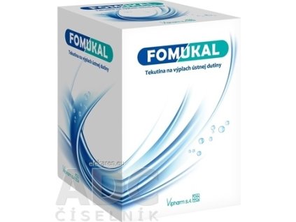 FOMUKAL Tekutina na výplach ústnej dutiny - 1x900 ml