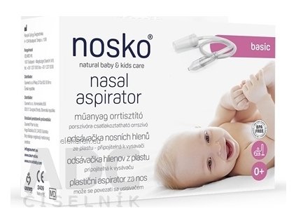 nosko Odsávačka hlienov - Basic - 1x1 ks