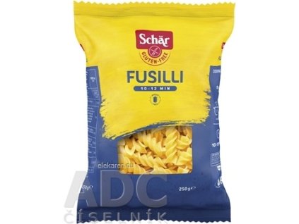 Schär FUSILLI cestoviny - 1x250 g
