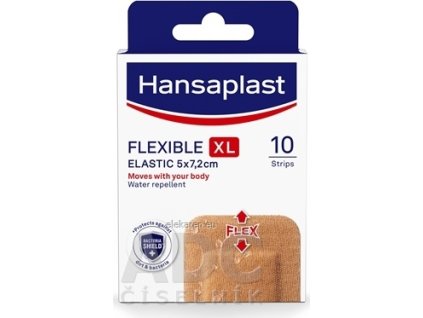 Hansaplast FLEXIBLE XL Elastic - 1x10 ks