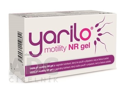 YARILO MOTILITY NR gel - lubrikačný, aplikátor (inov.2022) 6x5 ml (30 ml)