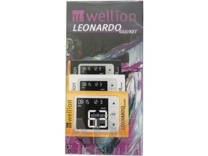 Wellion LEONARDO GLU/KET PLUS Glukomer - 1x1 set