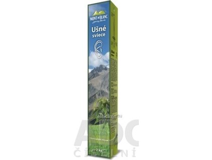 MONT BLANC Luxury Auris Ušné sviece - 1x2 ks