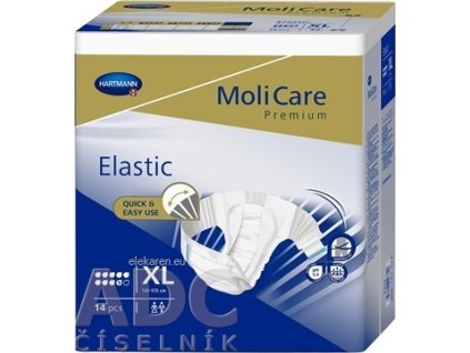 MoliCare Premium Elastic 9 kvapiek XL - 1x14 ks