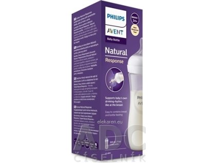 AVENT FĽAŠA Natural Response 330 ml - 1x1 ks