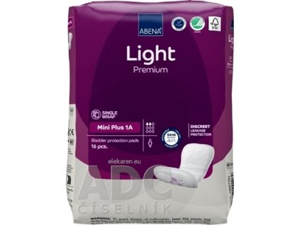 ABENA Light Premium Mini Plus 1A - 1x16 ks