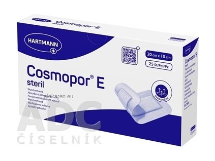 COSMOPOR E STERIL 20X10CM 25KS