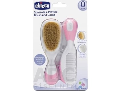 CHICCO Hrebeň a kefa - 1x1 set