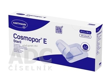COSMOPOR E STERIL 25X10CM 25KS