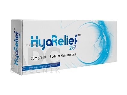 HYARELIEF 2,5% GEL V PREDPL.STR.3ML