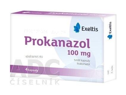 PROKANAZOL 100MG CPS DUR 4