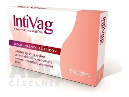 BIOfaktor IntiVag - 1x10 ks