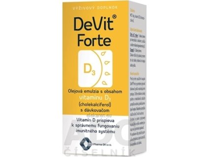 DEVIT FORTE KVAPKY 22 ML
