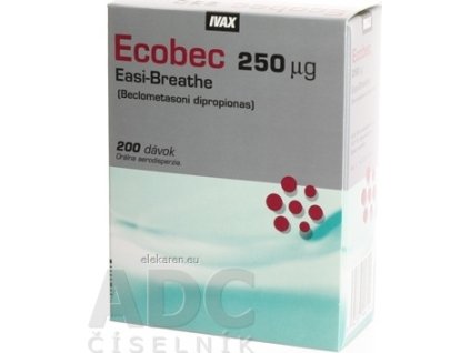 Ecobec 250 µg Easi-Breathe - aer ora (obal Al tlak.+aplik.) 1x200 dávok