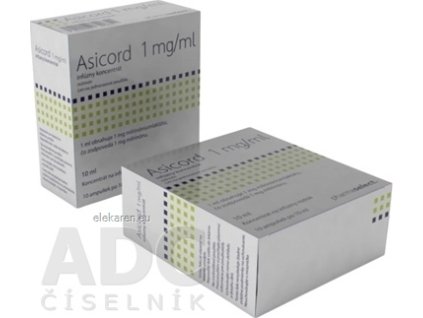 ASICORD 1MG/ML CON INF 10X10ML