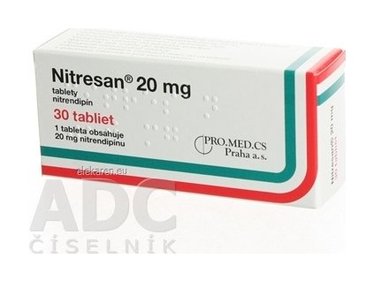 NITRESAN 20 mg - 1x30 ks