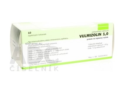 VULMIZOLIN 1,0 - 1x10 lag