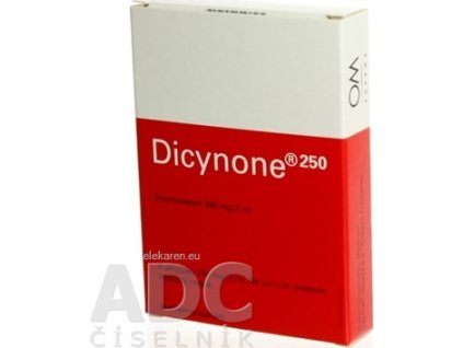 DICYNONE INJ 4X2ML/250MG
