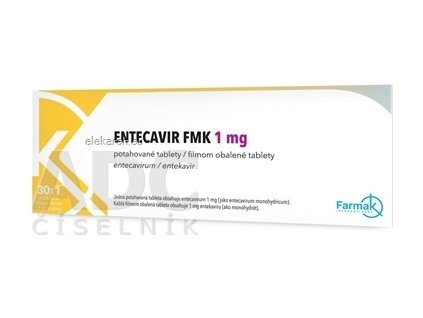 ENTECAVIR FMK 1 mg - 30x1 ks