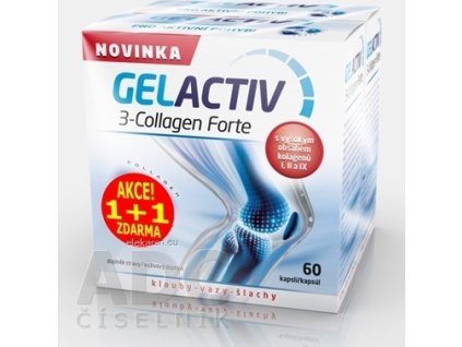 GELACTIV 3-Collagen Forte Akcia 1+1 - 1x1 set