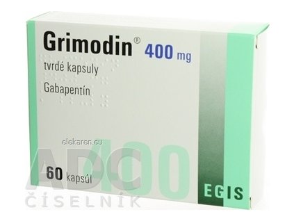 Grimodin 400 mg tvrdé kapsuly - 1x60 ks
