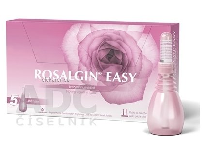 ROSALGIN EASY - sol vag 140 ml 1x5 fľ. s aplik. (5x140 ml)
