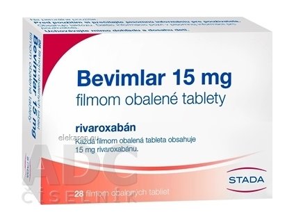 Bevimlar 15 mg - 1x28 ks