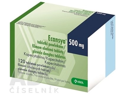 Ecansya 500 mg - 1x120 ks