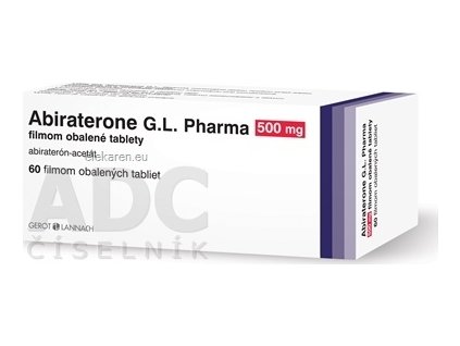 Abiraterone G.L. Pharma 500 mg - 1x60 ks