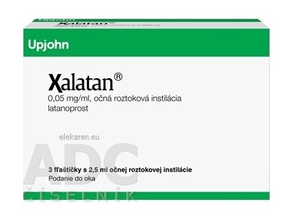 XALATAN INT OPO 3X2,5ML (FĽ.LDPE)