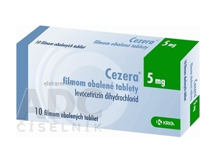 Cezera 5 mg - 1x10 ks