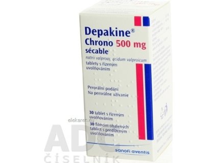 Depakine Chrono 500 mg - 1x30 ks