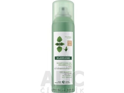 KLORANE SHAMPOOING SEC SÉBOR. à l'Ortie BRUNS - 1x150 ml