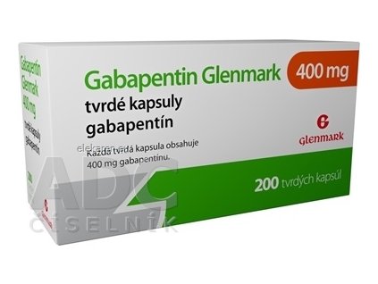 Gabapentin Glenmark 400 mg - 1x200 ks