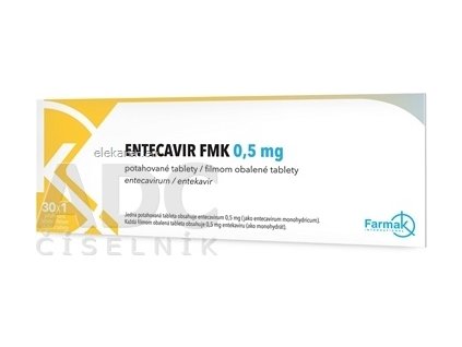 ENTECAVIR FMK 0,5 mg - 30x1 ks