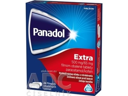 PANADOL EXTRA 500MG TBL FLM 24 PET