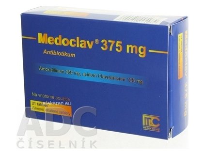 MEDOCLAV 375 mg - 1x21 ks