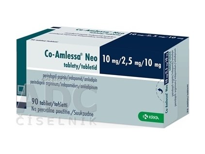 Co-Amlessa Neo 10 mg/2,5 mg/10 mg - 1x90 ks